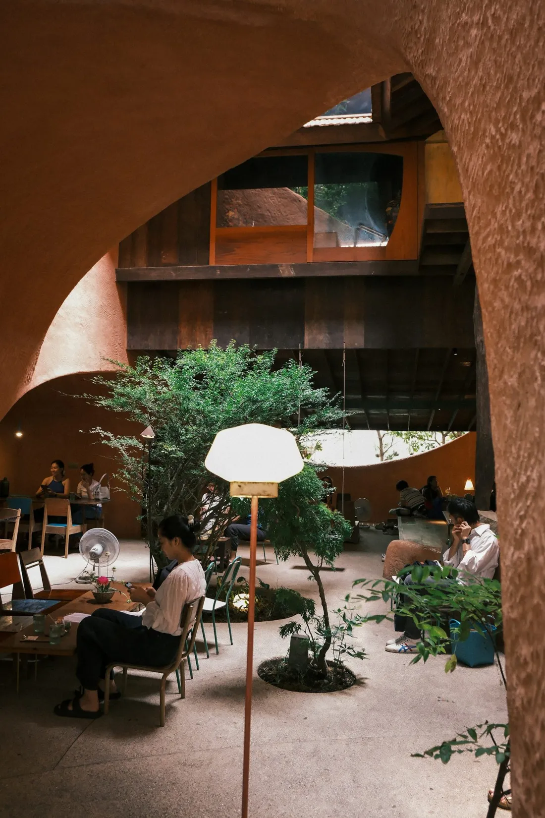 Welcoming café interior